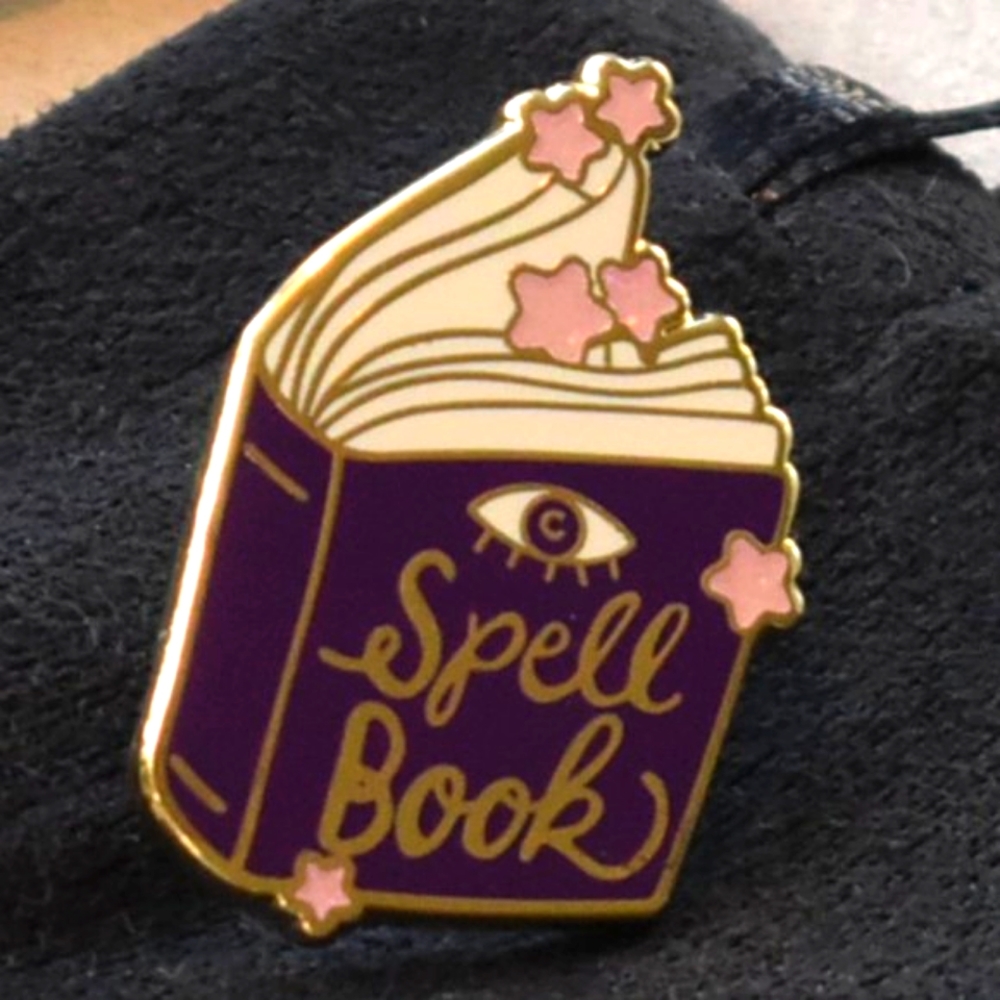 Spell Book Pin - Picture 2 of 4